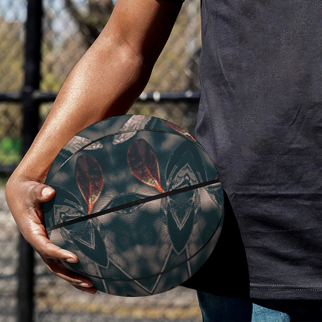 Vintage Kaleidoscope Print Basketball