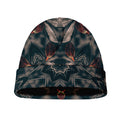 Vintage Kaleidoscope Print Beanie