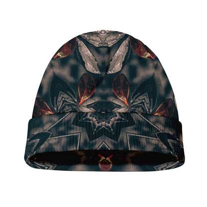 Vintage Kaleidoscope Print Beanie