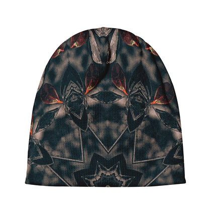 Vintage Kaleidoscope Print Beanie