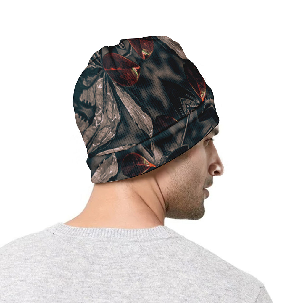 Vintage Kaleidoscope Print Beanie