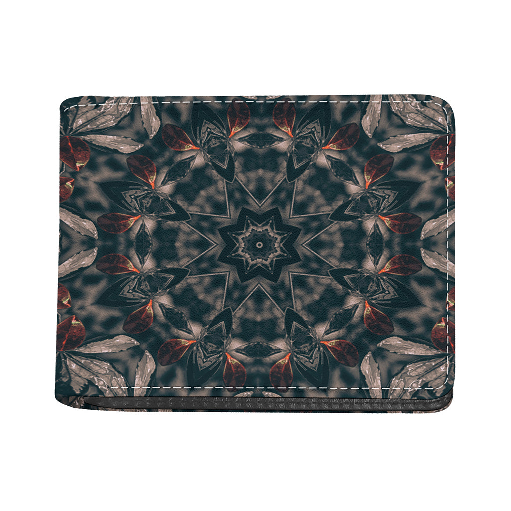 Vintage Kaleidoscope Print Bifold Wallet