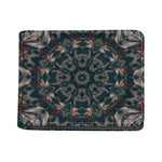 Vintage Kaleidoscope Print Bifold Wallet
