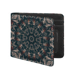 Vintage Kaleidoscope Print Bifold Wallet