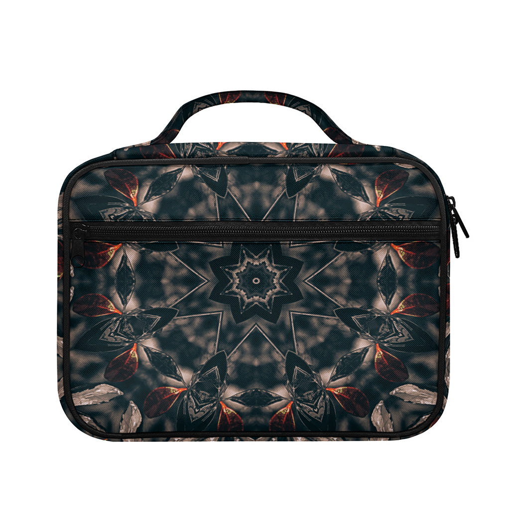 Vintage Kaleidoscope Print Briefcase Bible Bag
