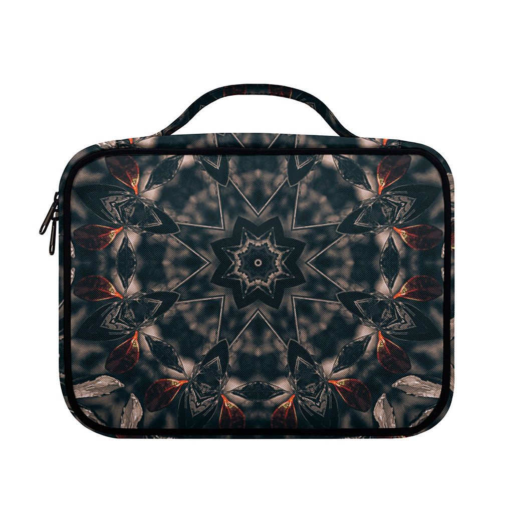 Vintage Kaleidoscope Print Briefcase Bible Bag