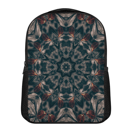 Vintage Kaleidoscope Print Casual Backpack