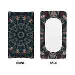 Vintage Kaleidoscope Print Changing Pad Cover