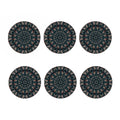 Vintage Kaleidoscope Print Coaster Set