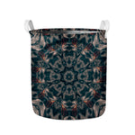 Vintage Kaleidoscope Print Collapsible Laundry Basket