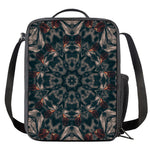 Vintage Kaleidoscope Print Crossbody Lunch Bag