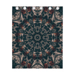 Vintage Kaleidoscope Print Curtain