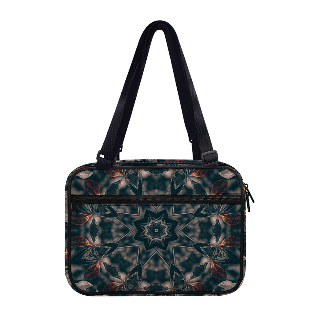 Vintage Kaleidoscope Print Double Strap Bible Bag