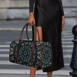 Vintage Kaleidoscope Print Duffle Bag