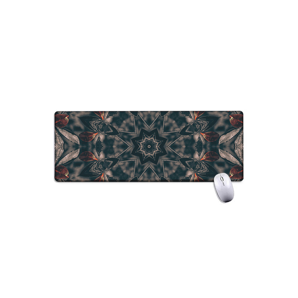 Vintage Kaleidoscope Print Extended Mouse Pad