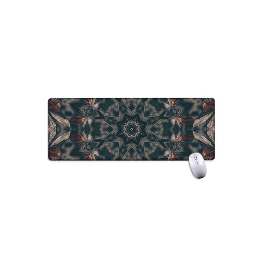 Vintage Kaleidoscope Print Extended Mouse Pad