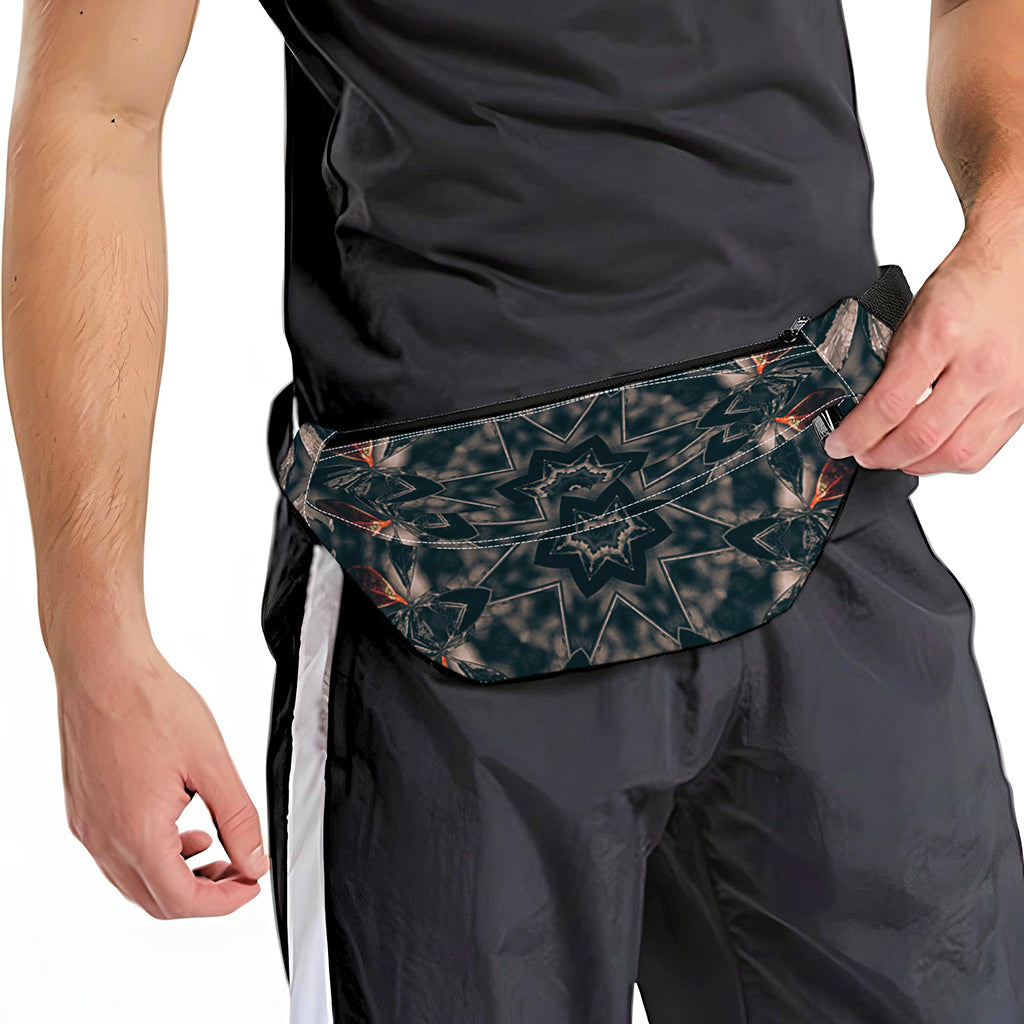 Vintage Kaleidoscope Print Fanny Pack