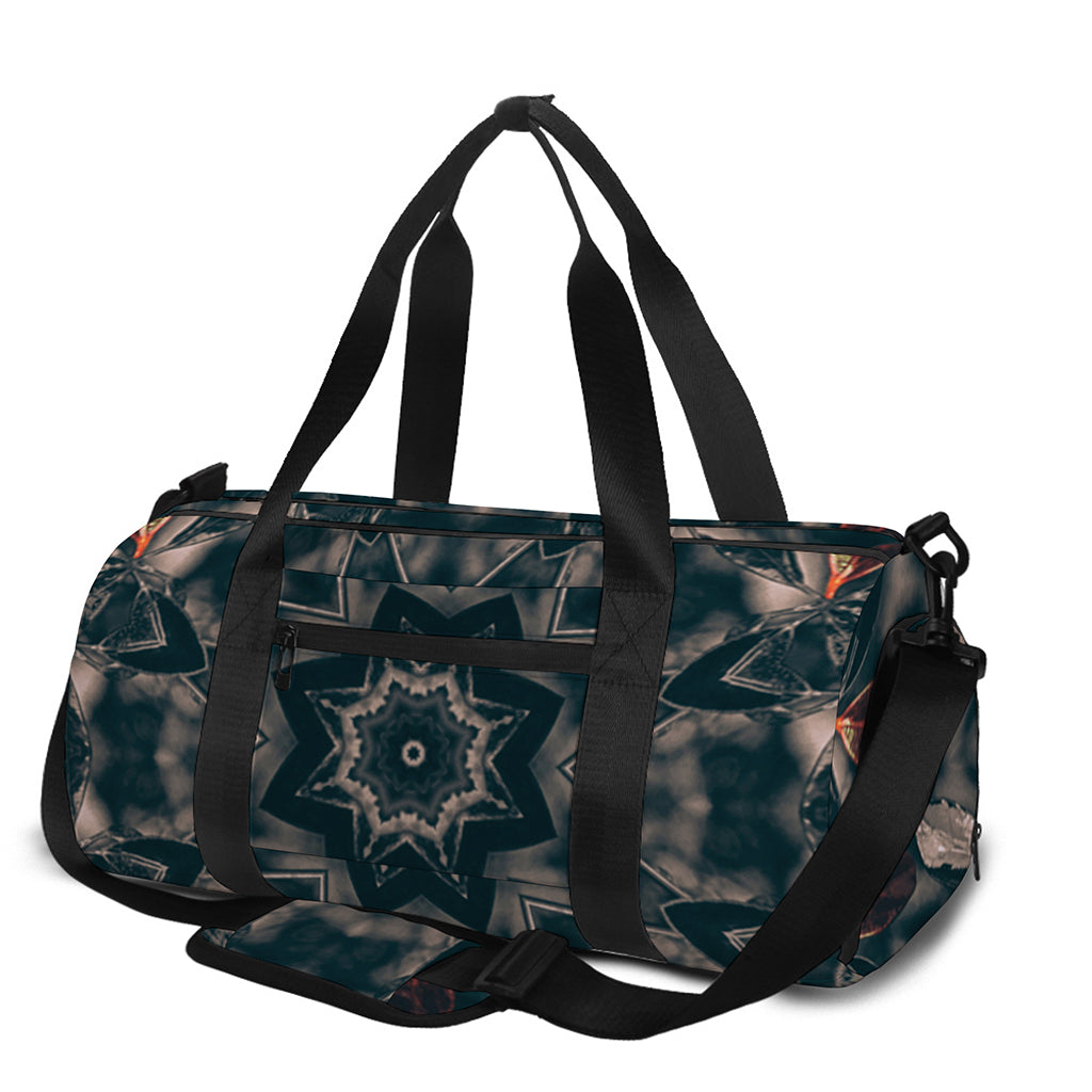 Vintage Kaleidoscope Print Gym Bag