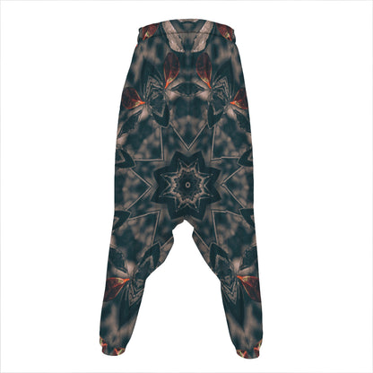 Vintage Kaleidoscope Print Hammer Pants