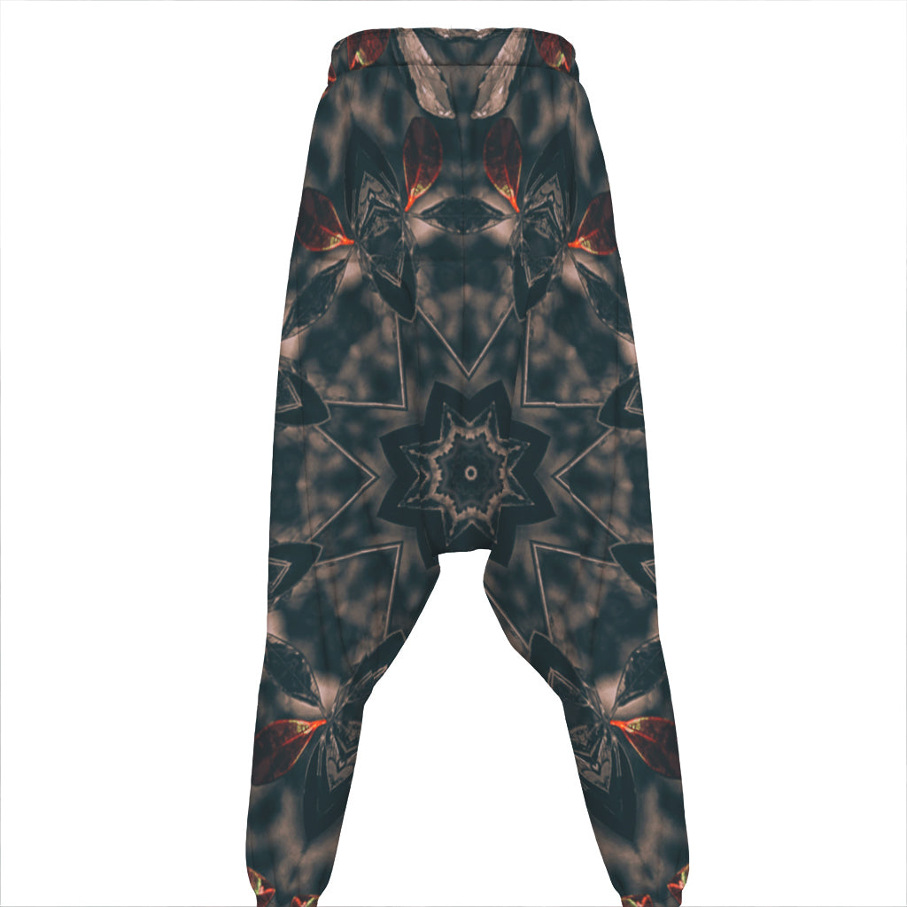 Vintage Kaleidoscope Print Hammer Pants