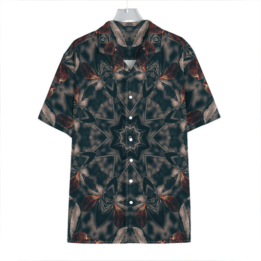 Vintage Kaleidoscope Print Hawaiian Shirt