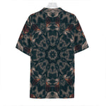 Vintage Kaleidoscope Print Hawaiian Shirt