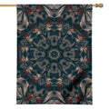 Vintage Kaleidoscope Print House Flag