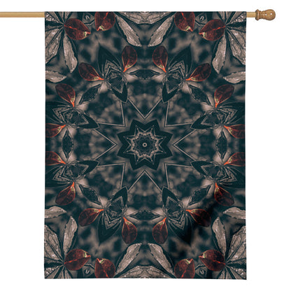 Vintage Kaleidoscope Print House Flag