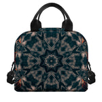 Vintage Kaleidoscope Print Insulated Lunch Bag