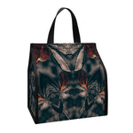Vintage Kaleidoscope Print Insulated Lunch Tote