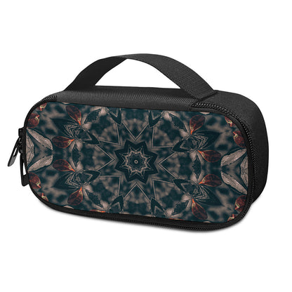 Vintage Kaleidoscope Print Insulin Cooler Travel Case