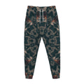 Vintage Kaleidoscope Print Jogger Pants