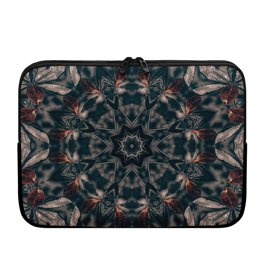 Vintage Kaleidoscope Print Laptop Sleeve