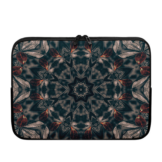 Vintage Kaleidoscope Print Laptop Sleeve