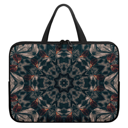 Vintage Kaleidoscope Print Laptop Sleeve With Handle
