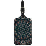 Vintage Kaleidoscope Print Luggage Tag