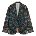 Vintage Kaleidoscope Print Men's Blazer