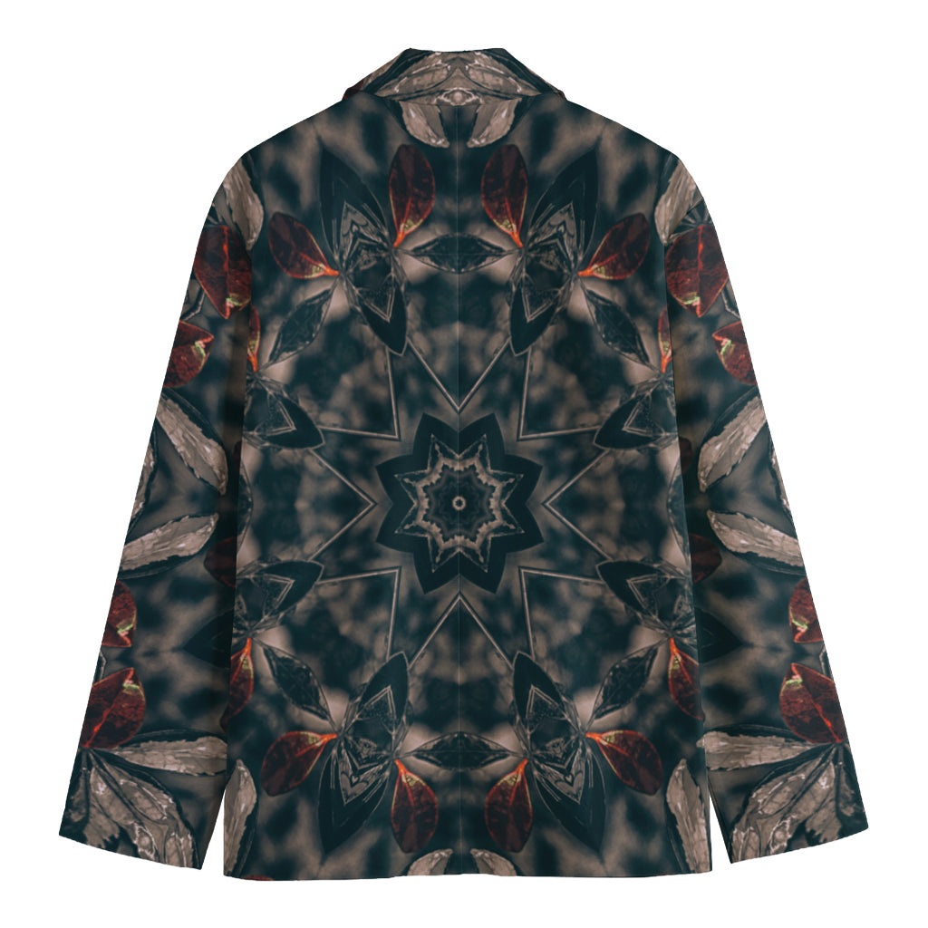 Vintage Kaleidoscope Print Men's Blazer