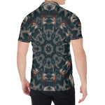 Vintage Kaleidoscope Print Men's Shirt