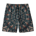 Vintage Kaleidoscope Print Men's Swim Trunks