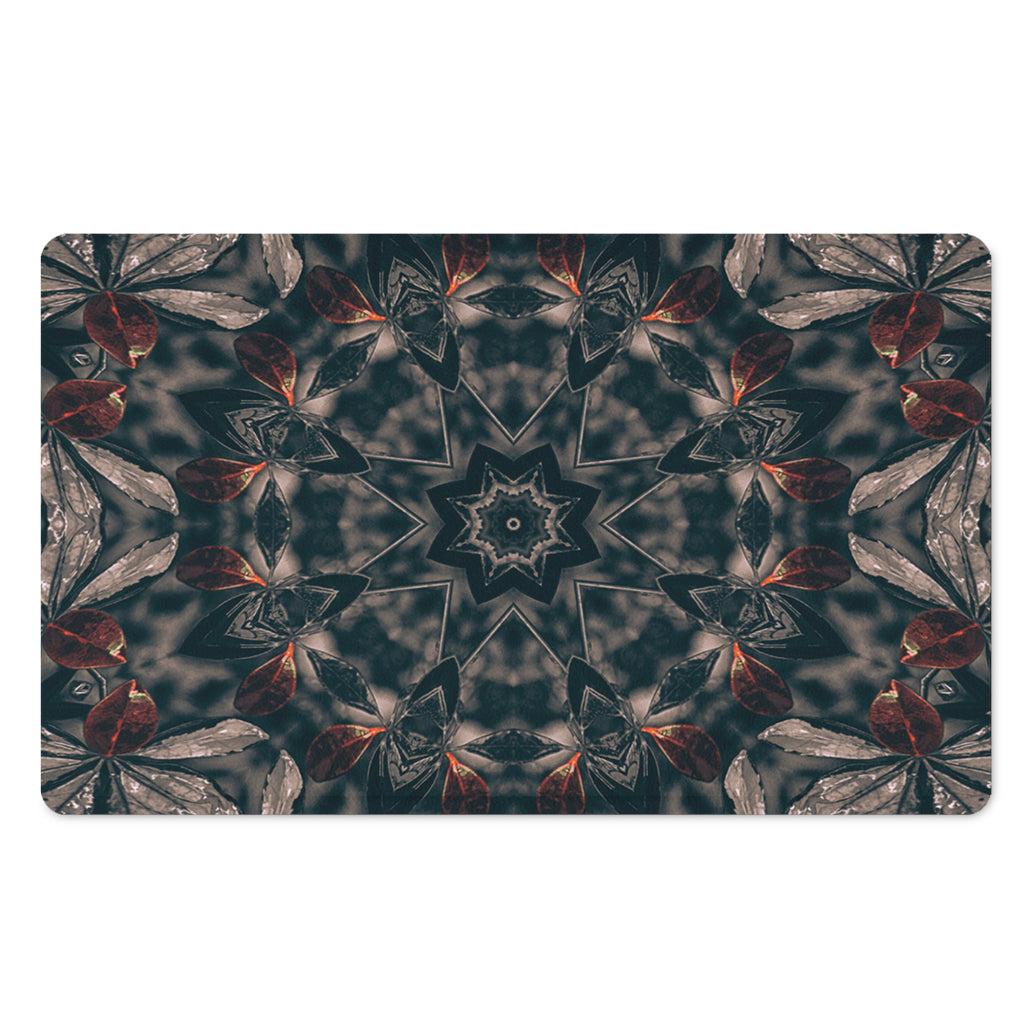Vintage Kaleidoscope Print Polyester Doormat