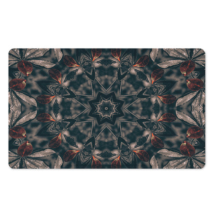 Vintage Kaleidoscope Print Polyester Doormat