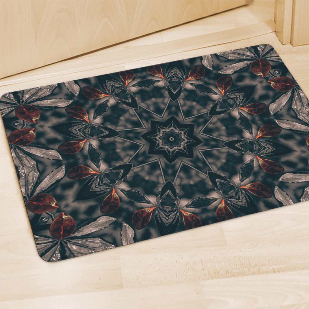 Vintage Kaleidoscope Print Polyester Doormat