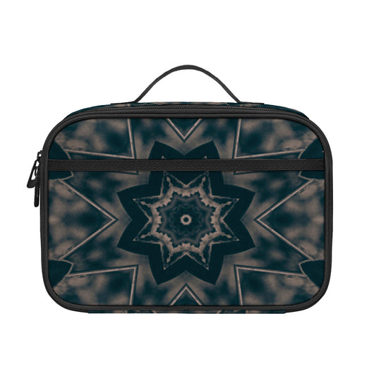 Vintage Kaleidoscope Print Portable Lunch Bag