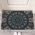 Vintage Kaleidoscope Print Rubber Doormat