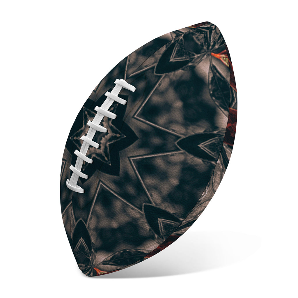 Vintage Kaleidoscope Print Rugby Ball