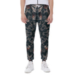 Vintage Kaleidoscope Print Scuba Joggers