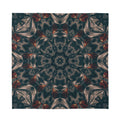 Vintage Kaleidoscope Print Silk Bandana