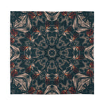 Vintage Kaleidoscope Print Silk Bandana