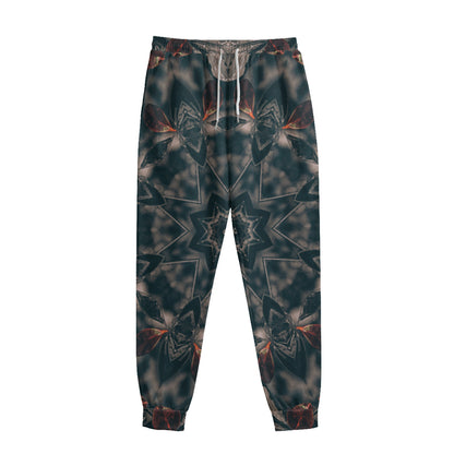 Vintage Kaleidoscope Print Sweatpants